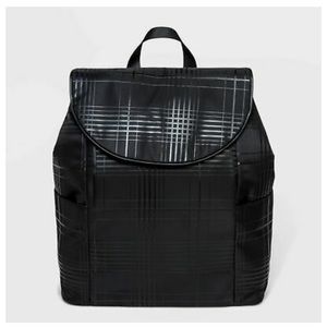 GinghamMagnetic Closure Flap A NewDayBlack Plaid